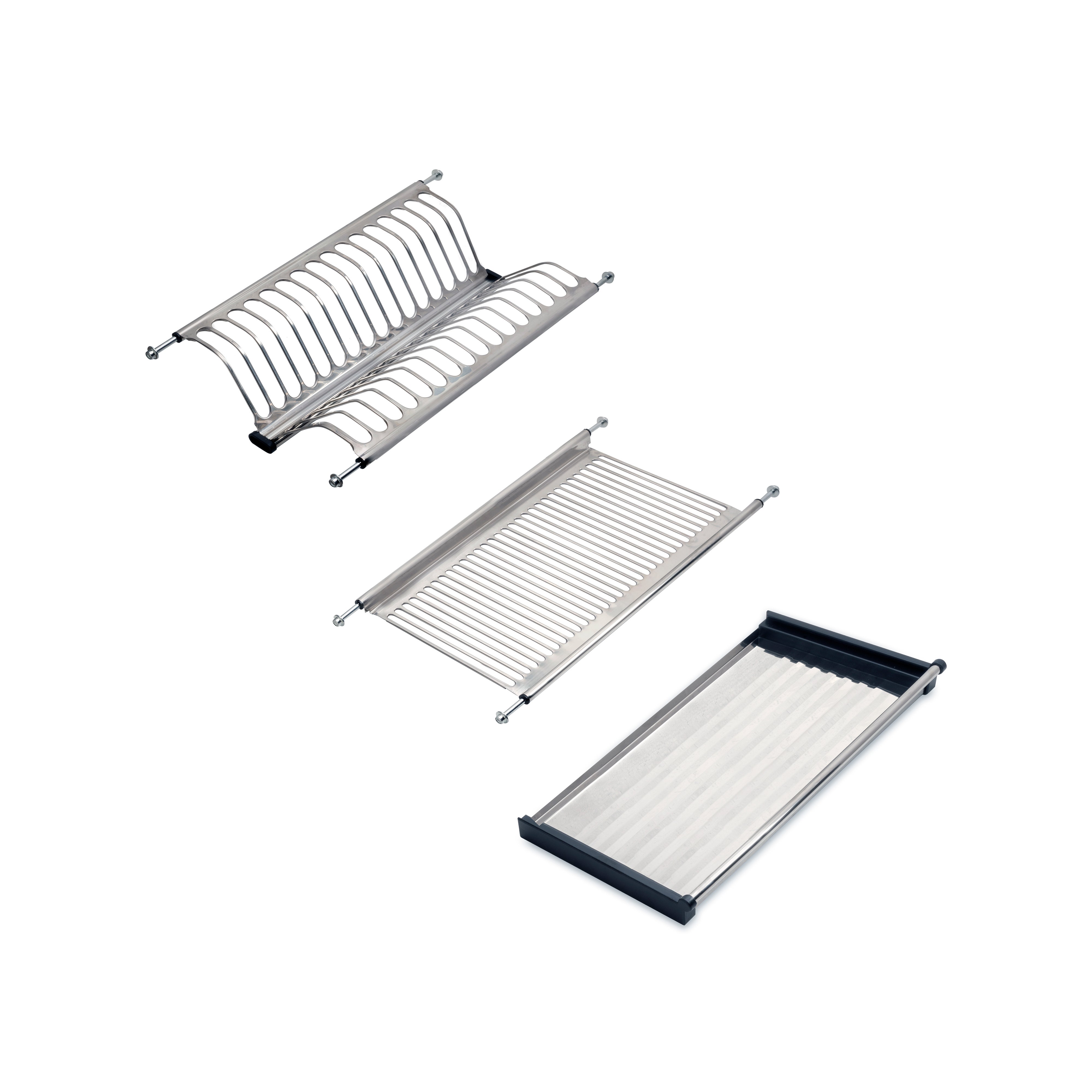 Emuca Ociekacz do naczyń ze stali nierdzewnej Drynox, moduł 500 mm, Stal nierdzewna