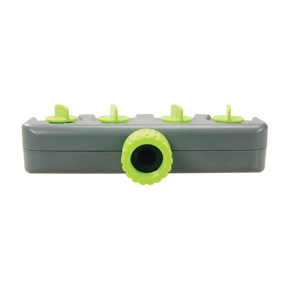 Silverline - Conector para grifo de 4 vías Macho 3/4