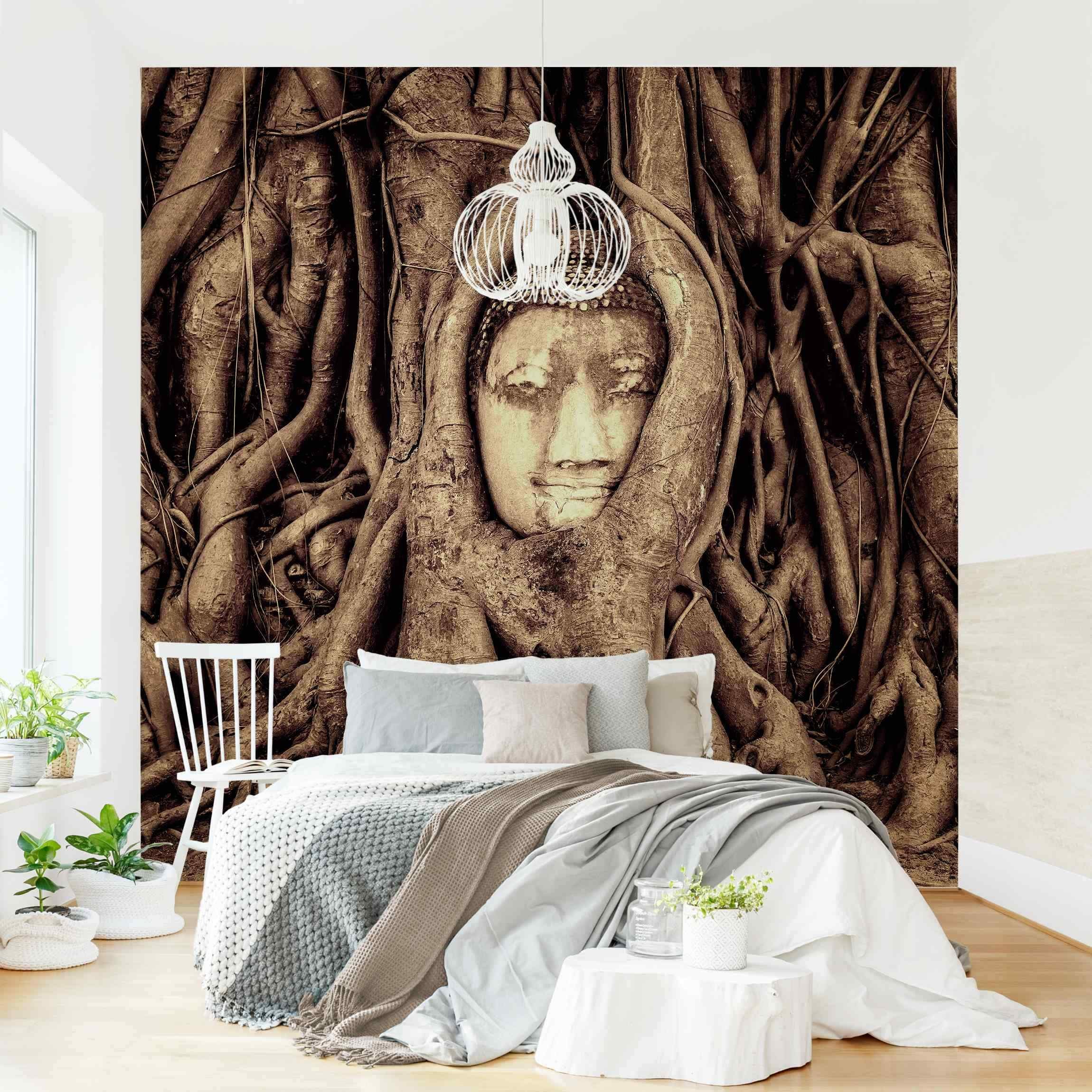 Papier Peint - Zauberhaftes Buchenspektakel 450x280cm - Intissé main image 1