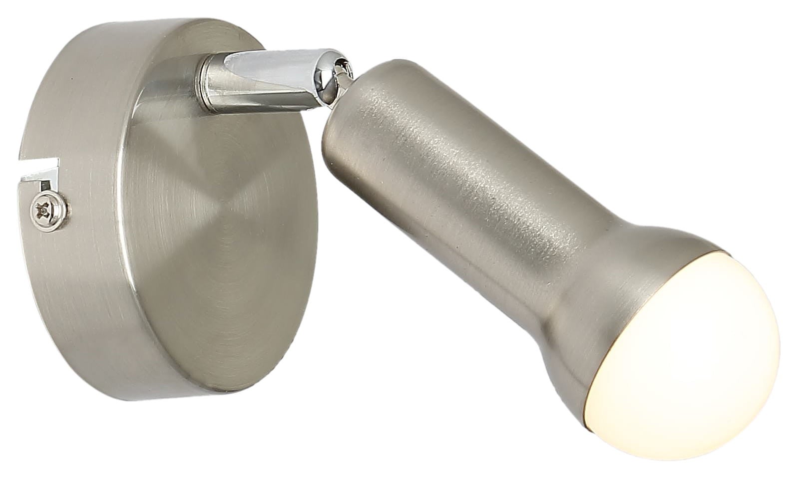 Kinkiet ścienny Arc srebrno-chromowany 1xE14x40W wym: 9 x 13 x 8 cm metal IP20 Candellux