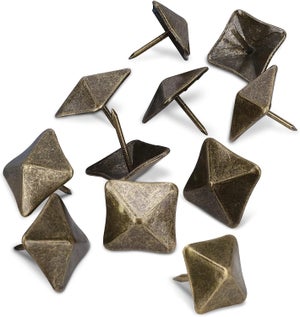 500 Pièces Clous de Tapissier, Basicon Robuste 17X11 MM