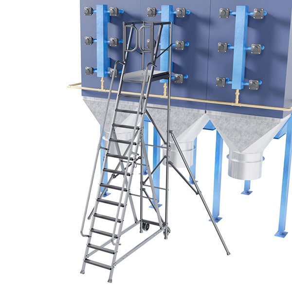 Escabeau 5 marches - Hauteur max. de travail 3.25m - ER5 - 5