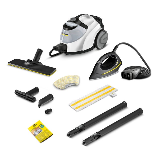 Nettoyeur vapeur Karcher SC 5 Easy Fix avec fer à repasser - blanc, 2250W