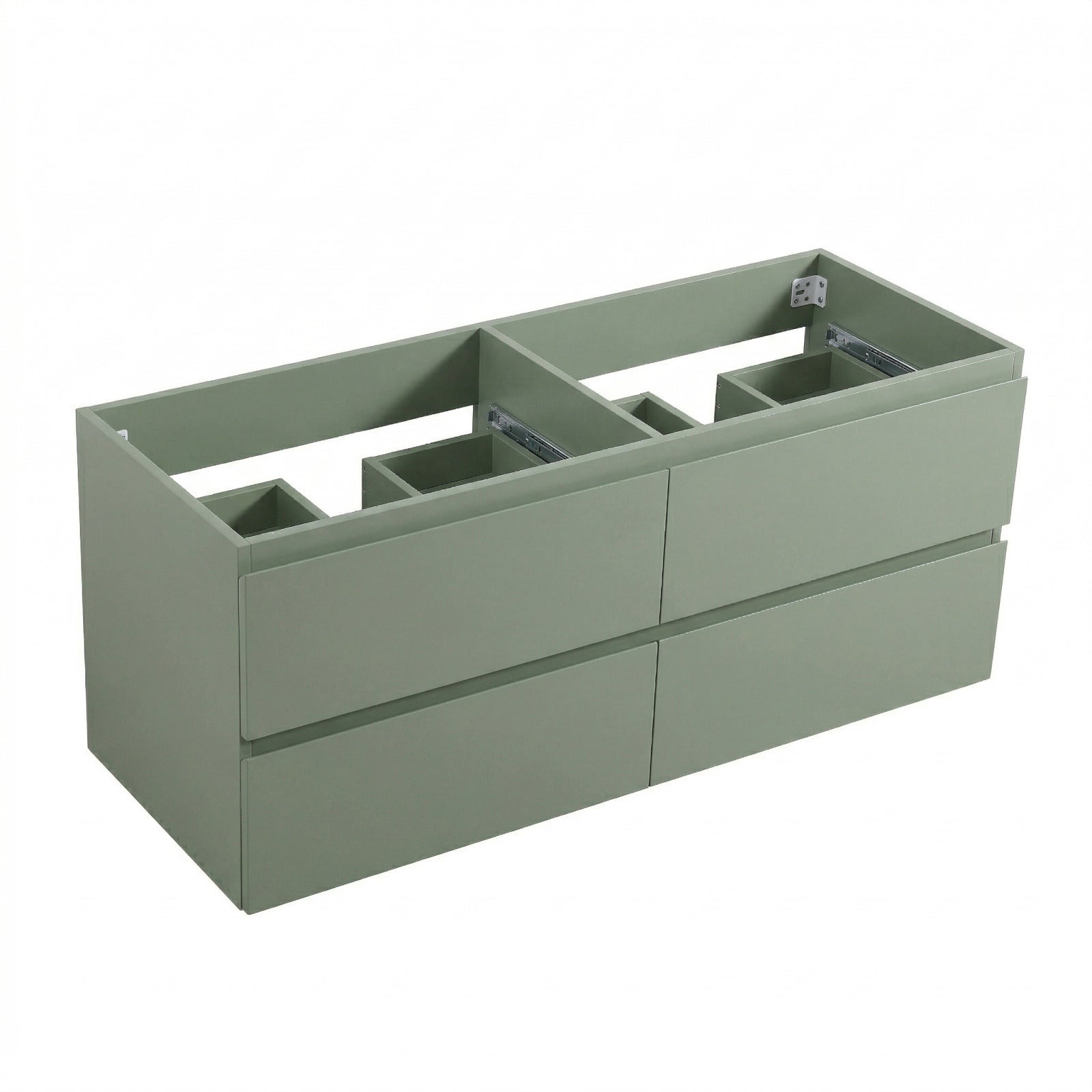 Mueble de lavabo suspendido sorrento de 4 cajones, 120 cm