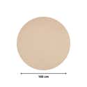 Rond de bois MDF - Epaisseur 10mm - Diamètre 100 | Leroy Merlin