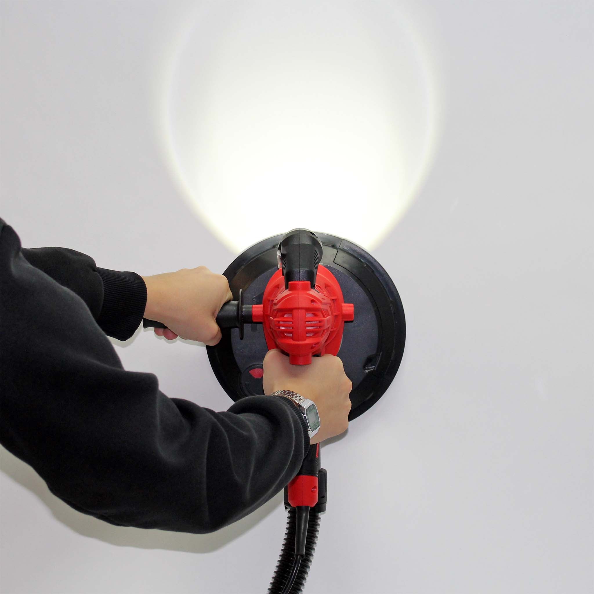 Meuleuse Angulaire Auto-Aspirante 900W - Ponçage Sans Poussière - Pour Plaquiste Et Rénovation