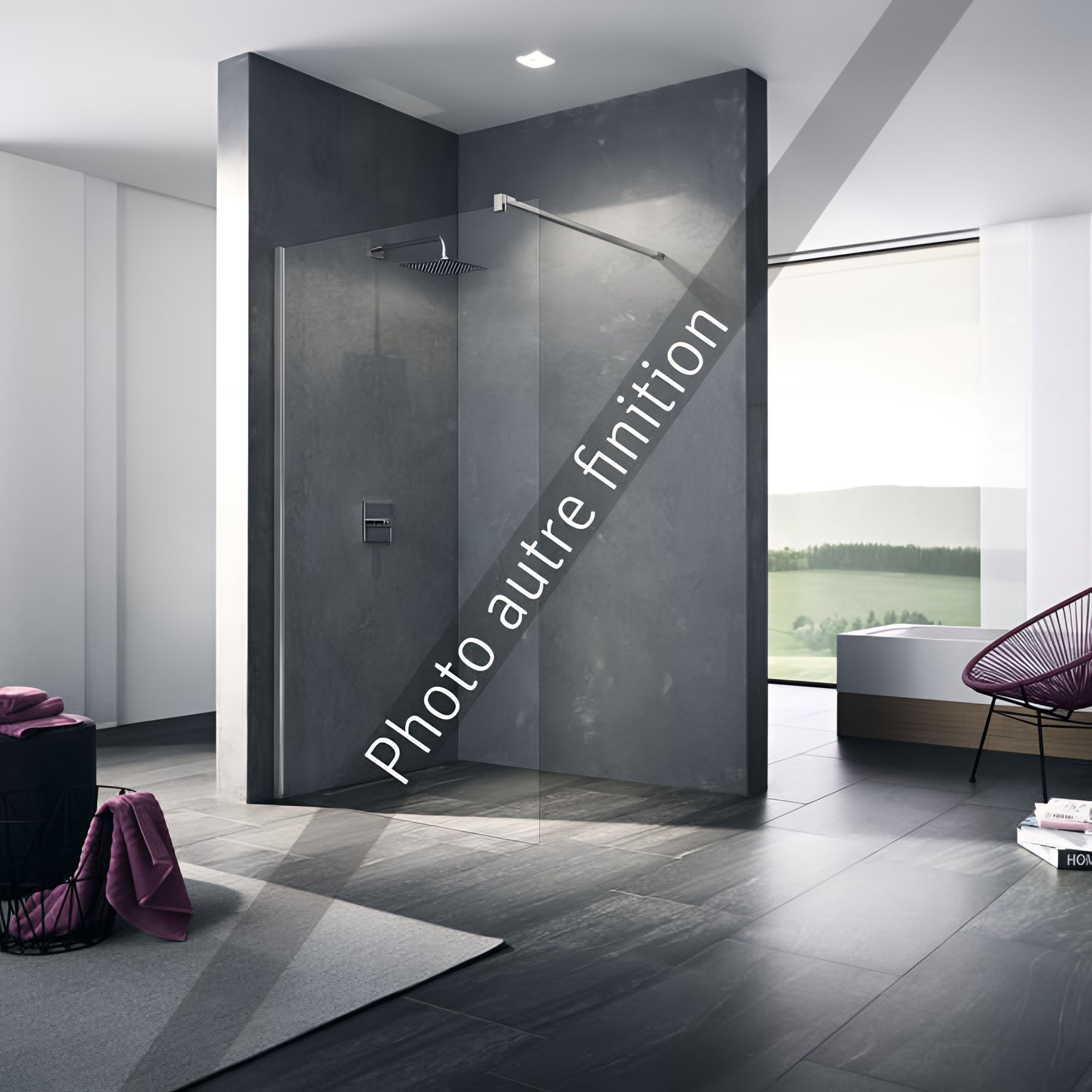 Polnix Portavaso In Vetro Crackle Per Orchidee, Serie Orchid, Altezza 16,5 Cm, Diametro 13,5 Cm, Trasparente, Senza Fori, Design Moderno E Classico