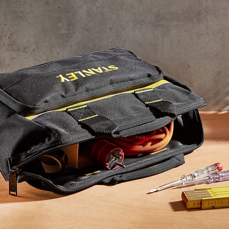 Bolsa para ferramentas Stanley em nylon macio, 30x25x13 cm - 3