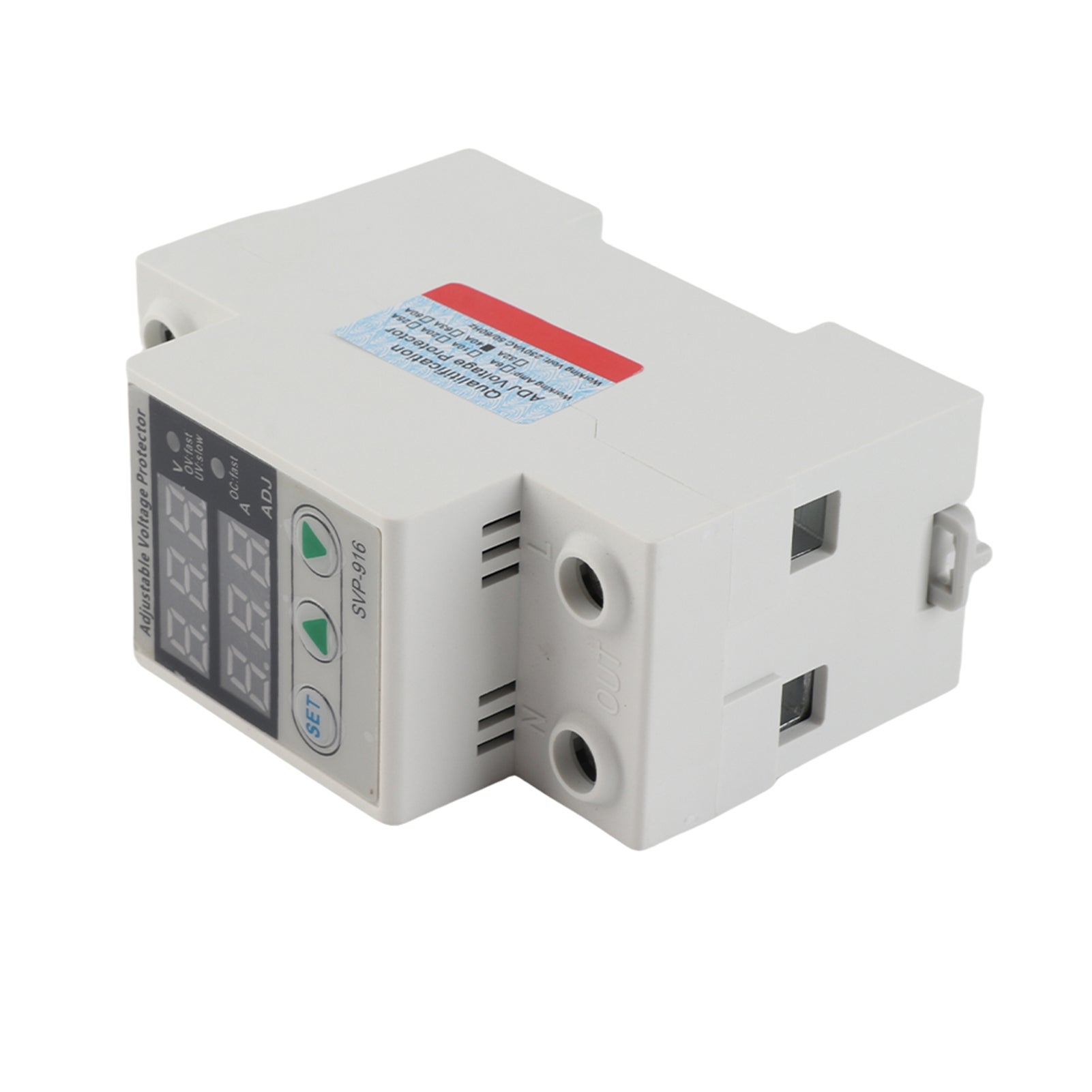 Sovratensione regolabile monofase intelligente sotto protezione corrente 230 V CA (40 A) - 5