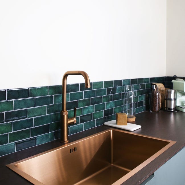 Molette Miscelatore Lavello Doccia Estraibile - Rame Spazzolato - Risparmio Idrico Ed Energetico - Foto 5