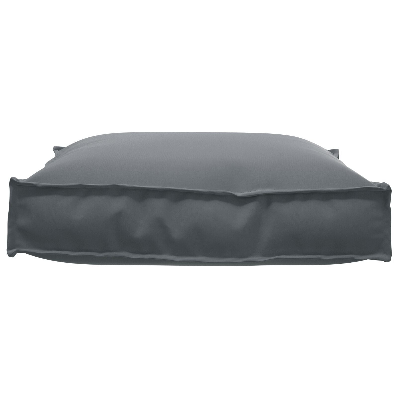 Cuscino Antracite 70 x 70 x 12 cm Tessuto Oxford vidaXL - 6