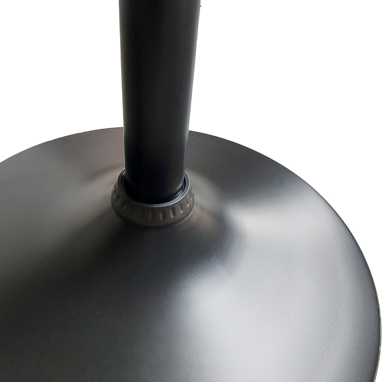 Table de bar carrée noire LUKE - 4