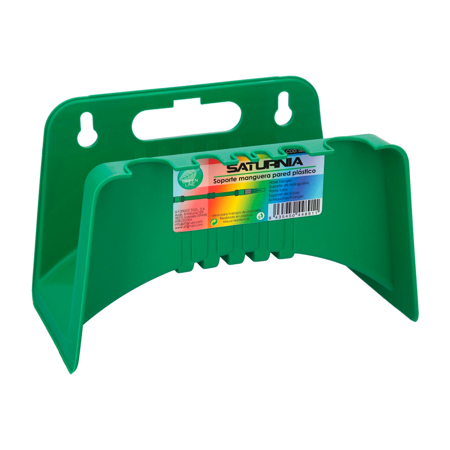 Support tuyau d\'arrosage mural en plastique Papillon - 6