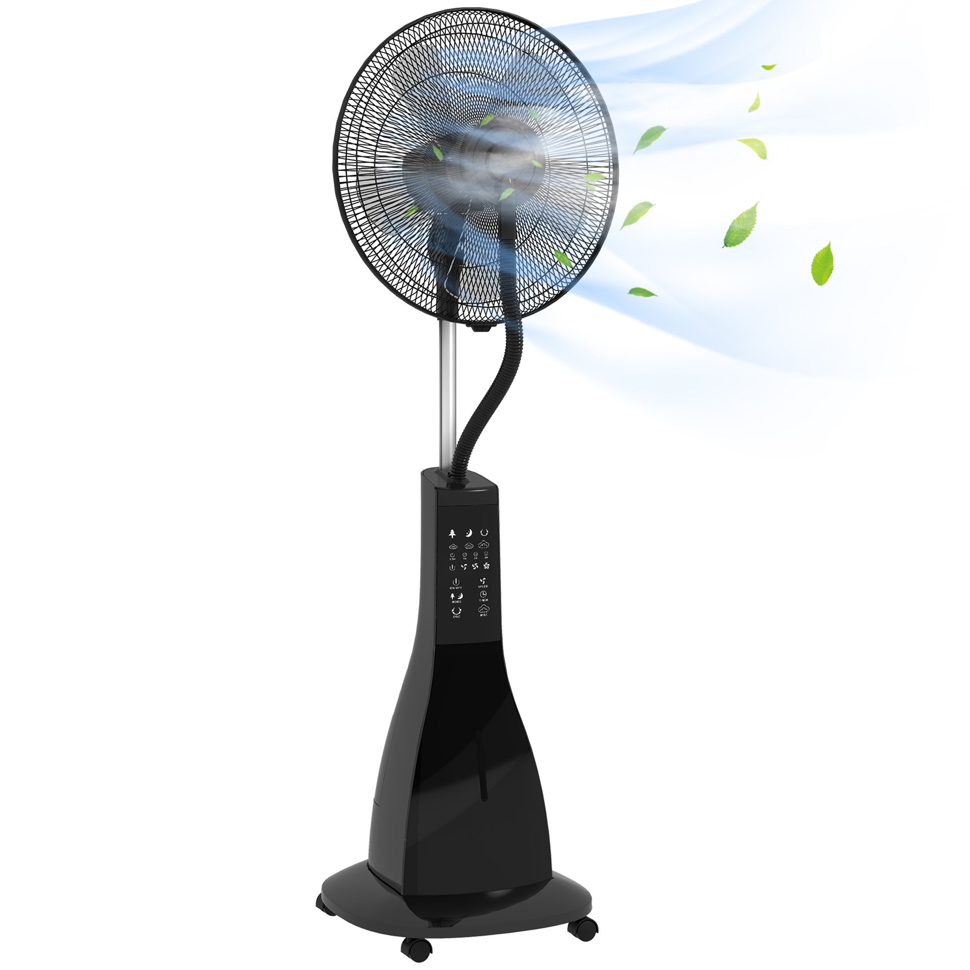 Ventilateur Oscillant 12V CORA Pour Voiture - Rafraîchissement Puissant Et Silencieux