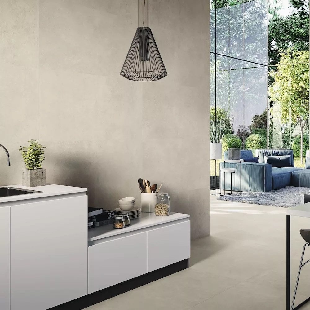 Carrelage Effet Pierre Beige Sable Mat ARKETY 120x120 cm Sand, Sol et ...