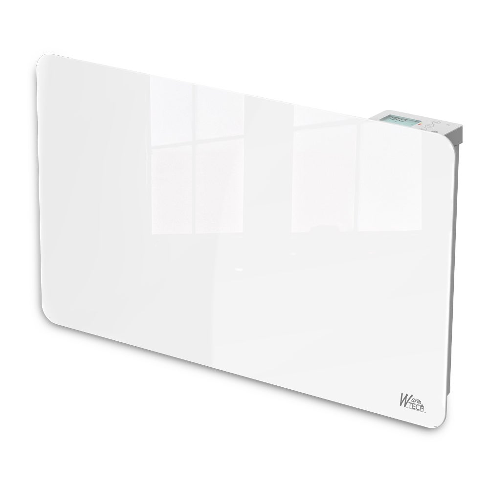 Radiateur inertie céramique avec façade en verre 1500 W IP24 NF — free download