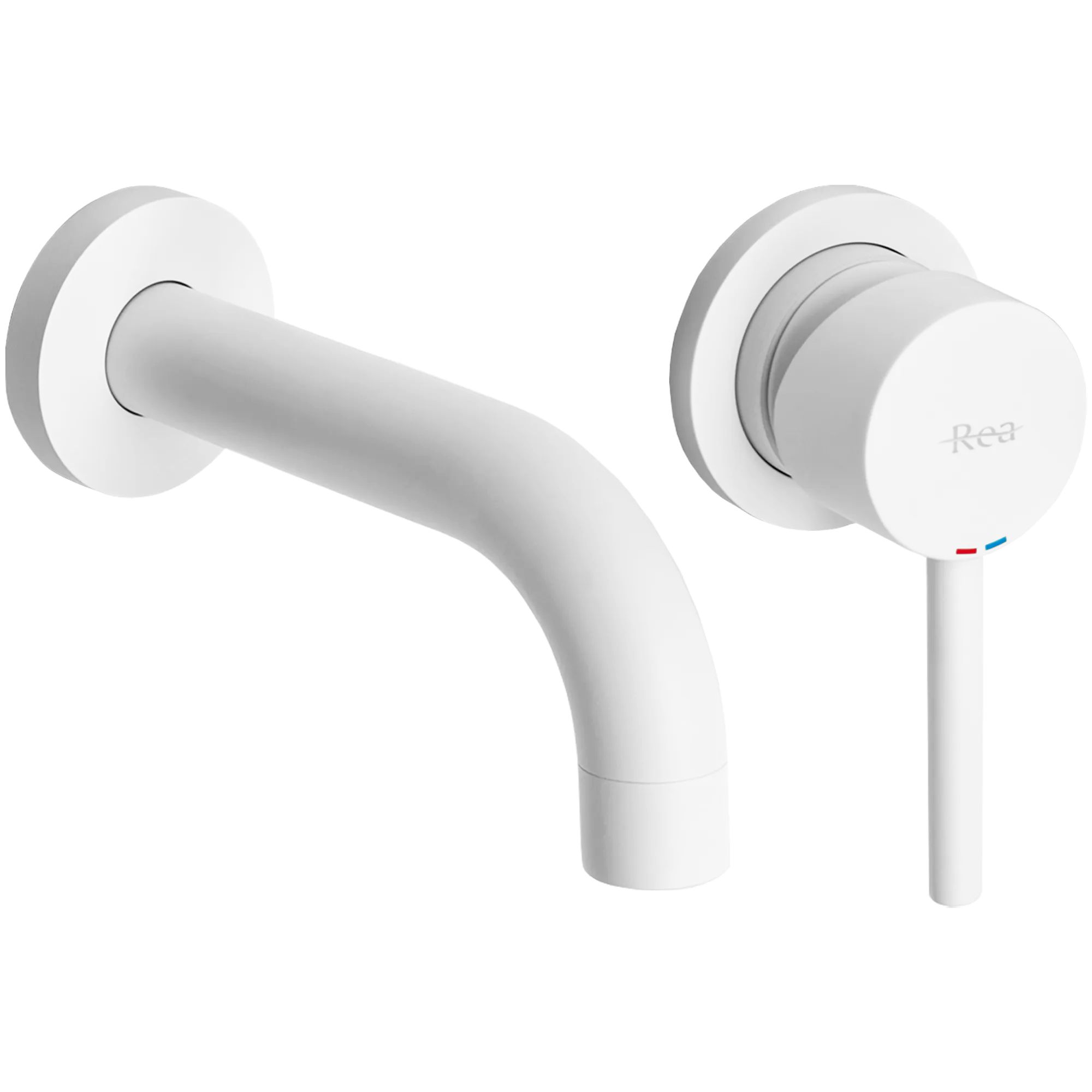 Bateria Umywalkowa Podtynkowa REA LUNGO Biała + BOX
