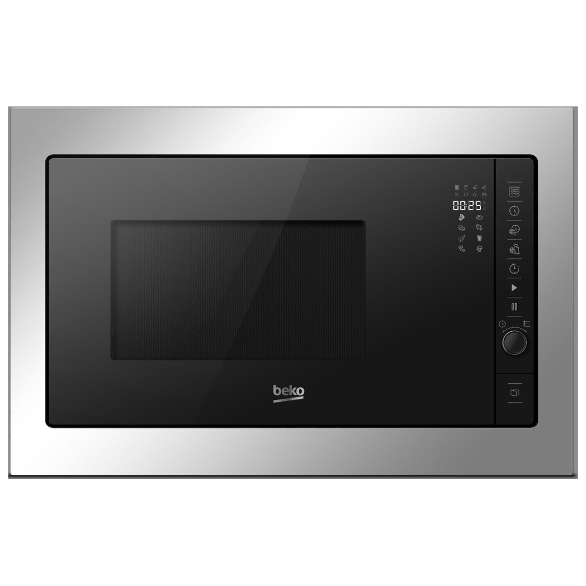 Microonde da incasso Indesit: colore acciaio inox - MWI 120 SX Microonde da incasso Indesit: colore acciaio inox - MWI 120 SX