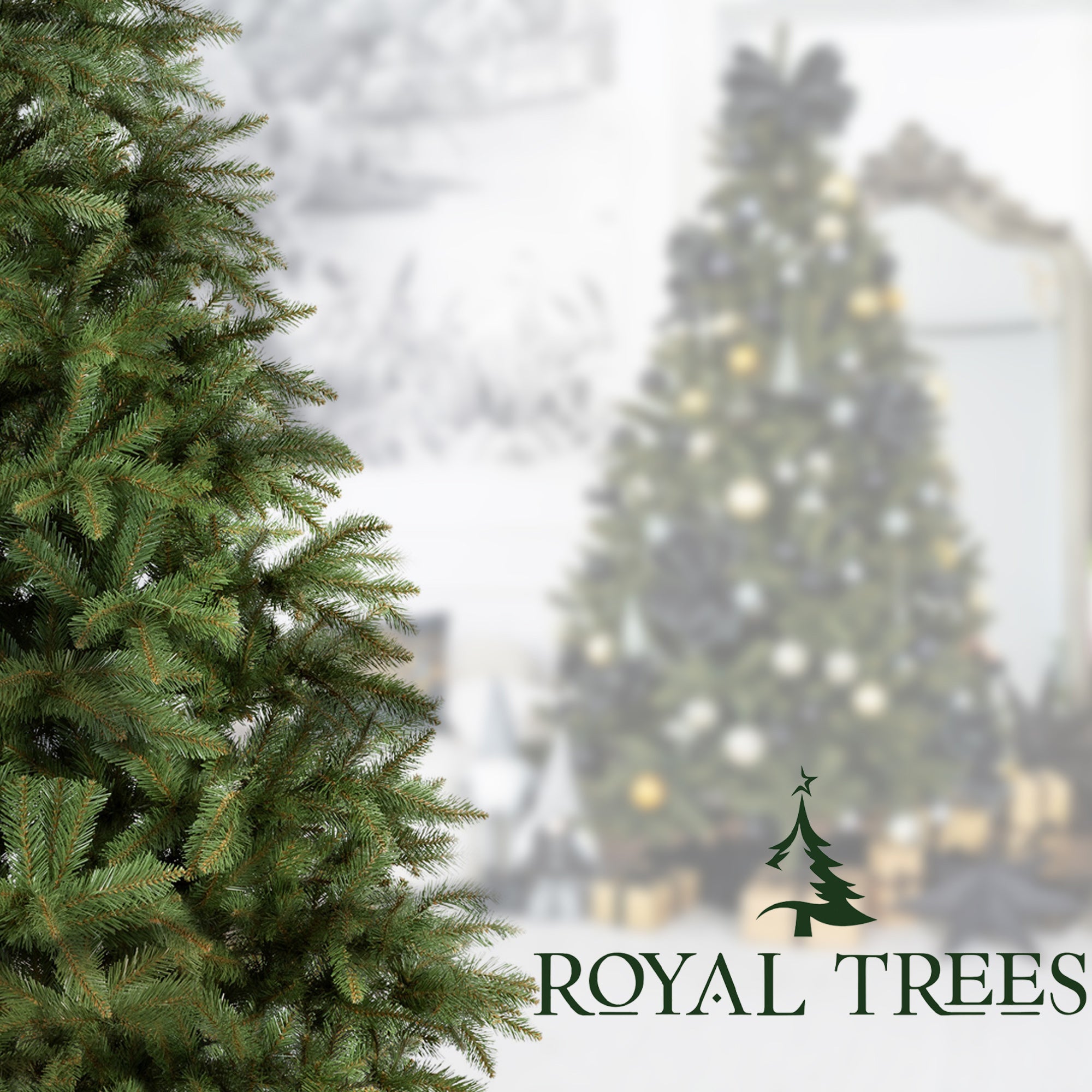 Choinka sztuczna Premium Royal Trees 180 cm świerk kaukaski z stojakiem, drzewko - 3