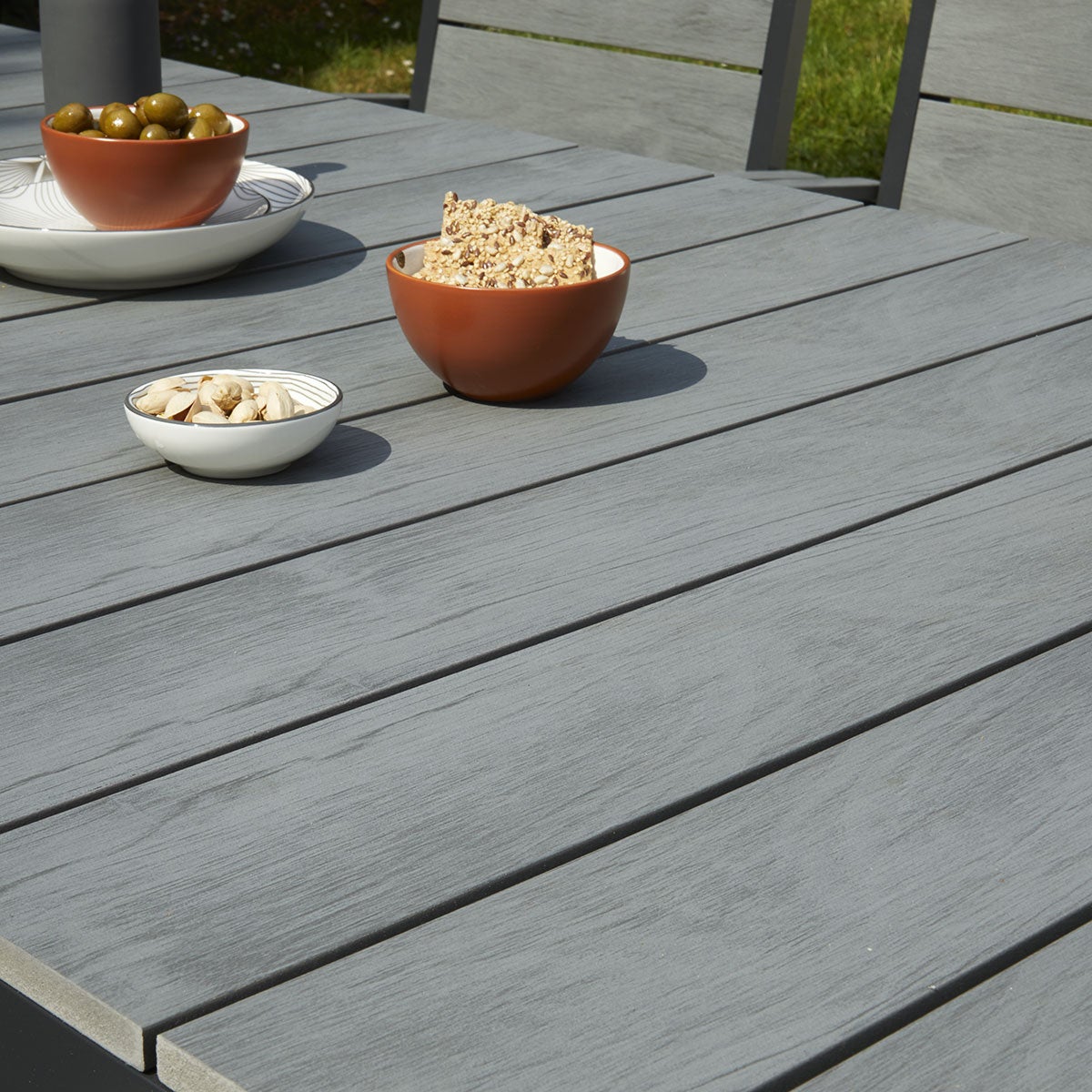 Salon de jardin en polywood et aluminium 6, Cémonjardin - 4