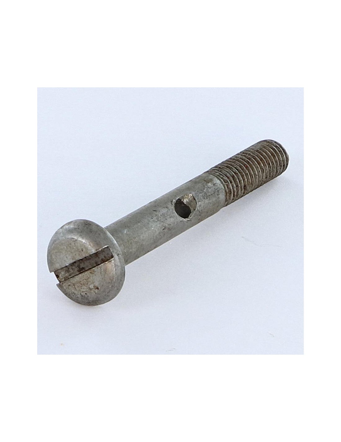 Vis métaux Tête cylindrique large TCL Fendue M8X60 Percée 3.8 Acier ...