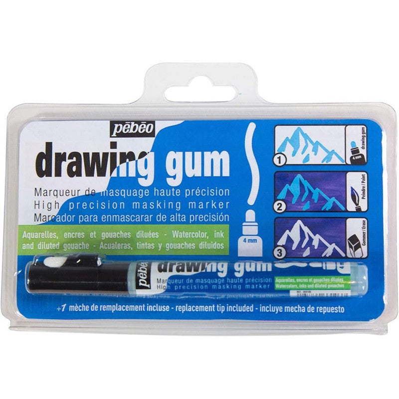 Marqueur - Drawing gum - Gomme à dessiner - Pointe ronde 4mm - Pébéo ...