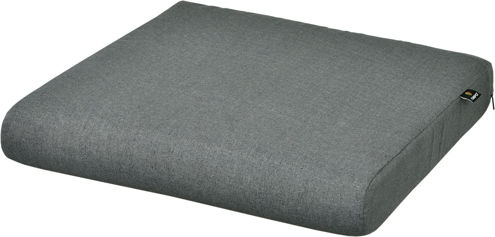 Poduszka na fotel ogrodowy siedzisko AMPO wodoodporna szary 1 szt.