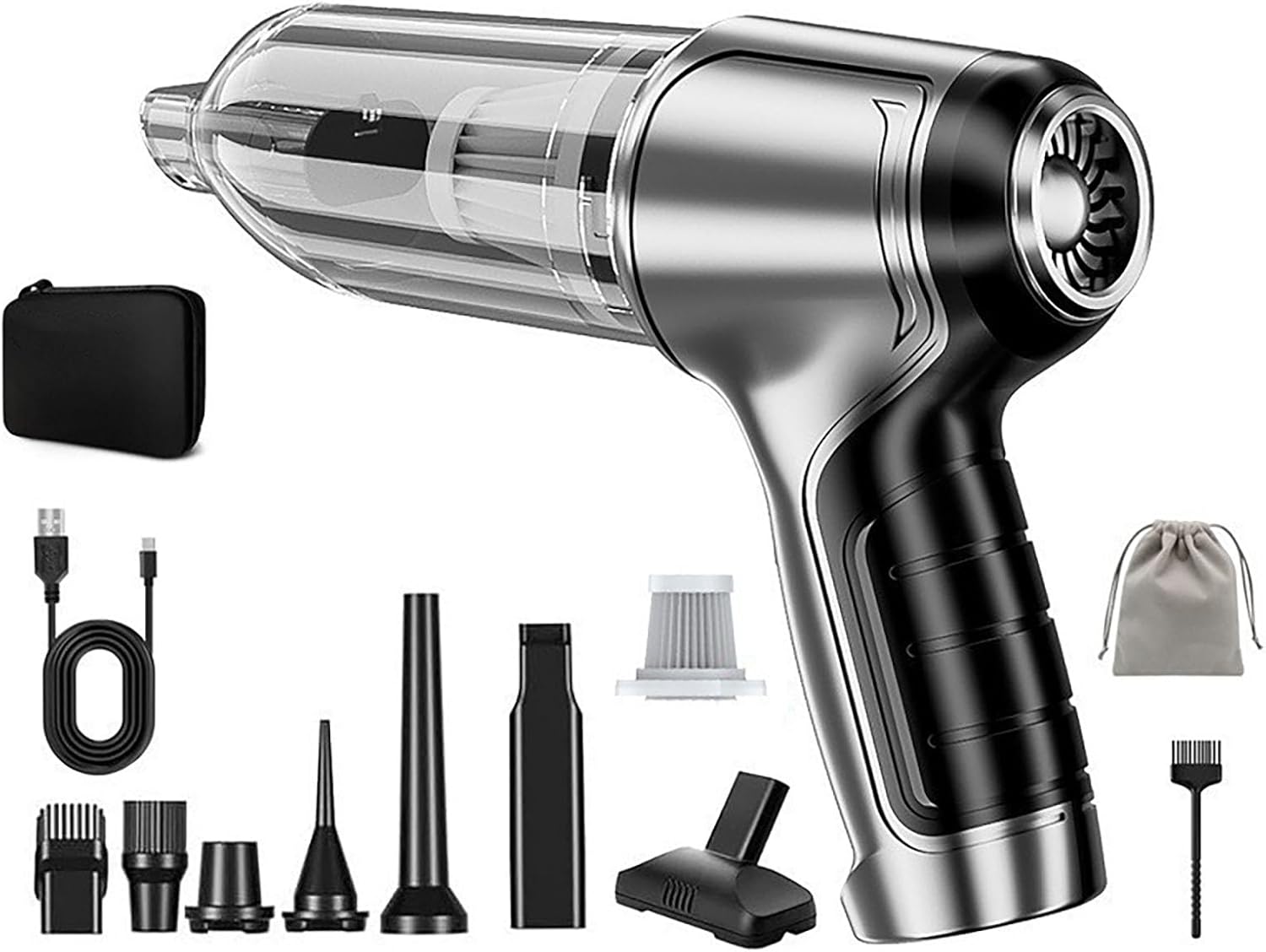 Aspirateur Vortex Compact Pro sans Fil, Portable, Puissant pour Voiture — free download