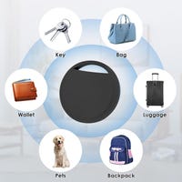 Android Smart Tag, buscador de Llaves Compatible con Google Mi Dispositivo Buscar App (Android Solamente), buscador de Llaves Bluetooth para Equipaje/Bolsas/Maletas Android Smart Tag, buscador de Llaves Compatible con Google Mi Dispositivo Buscar App (Android Solamente), buscador de Llaves Bluetooth para Equipaje/Bolsas/Maletas