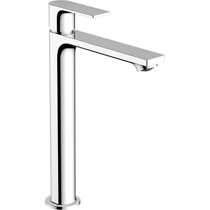 Jednouchwytowa bateria umywalkowa Hansgrohe Rebris E do mis umywalkowych z kompletem odpływowym chrom