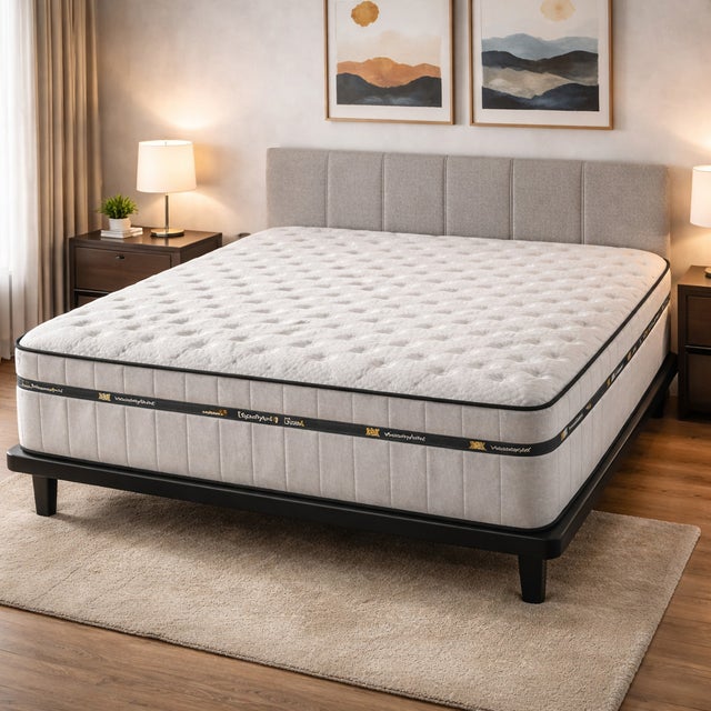 Colchón 150 x 200 Muelles Ensacados 7 Zonas Viscoelástico | Premium 28cm | Firmeza Perfecta y Adaptabilidad