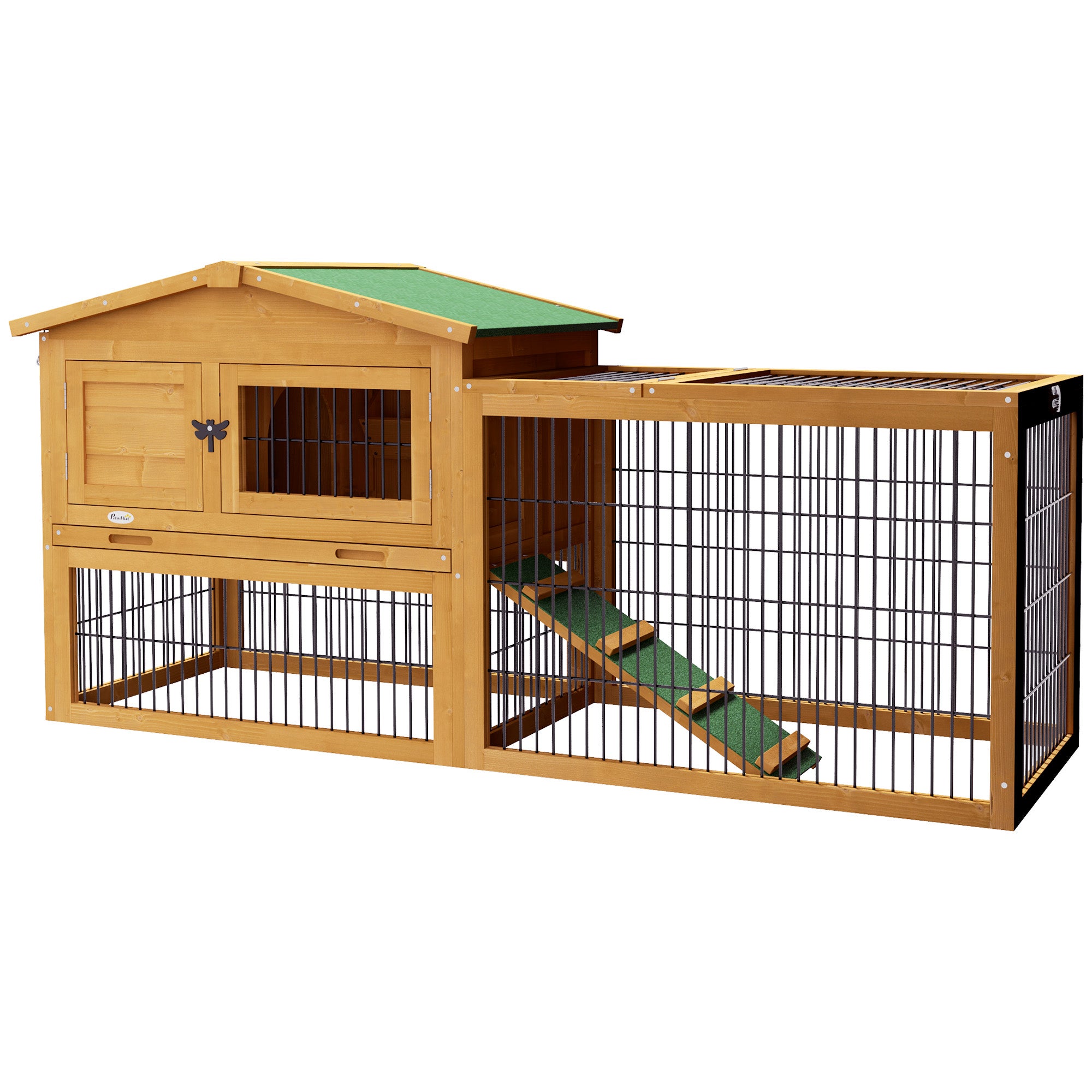 Clapier Lapin Exterieur Hiver