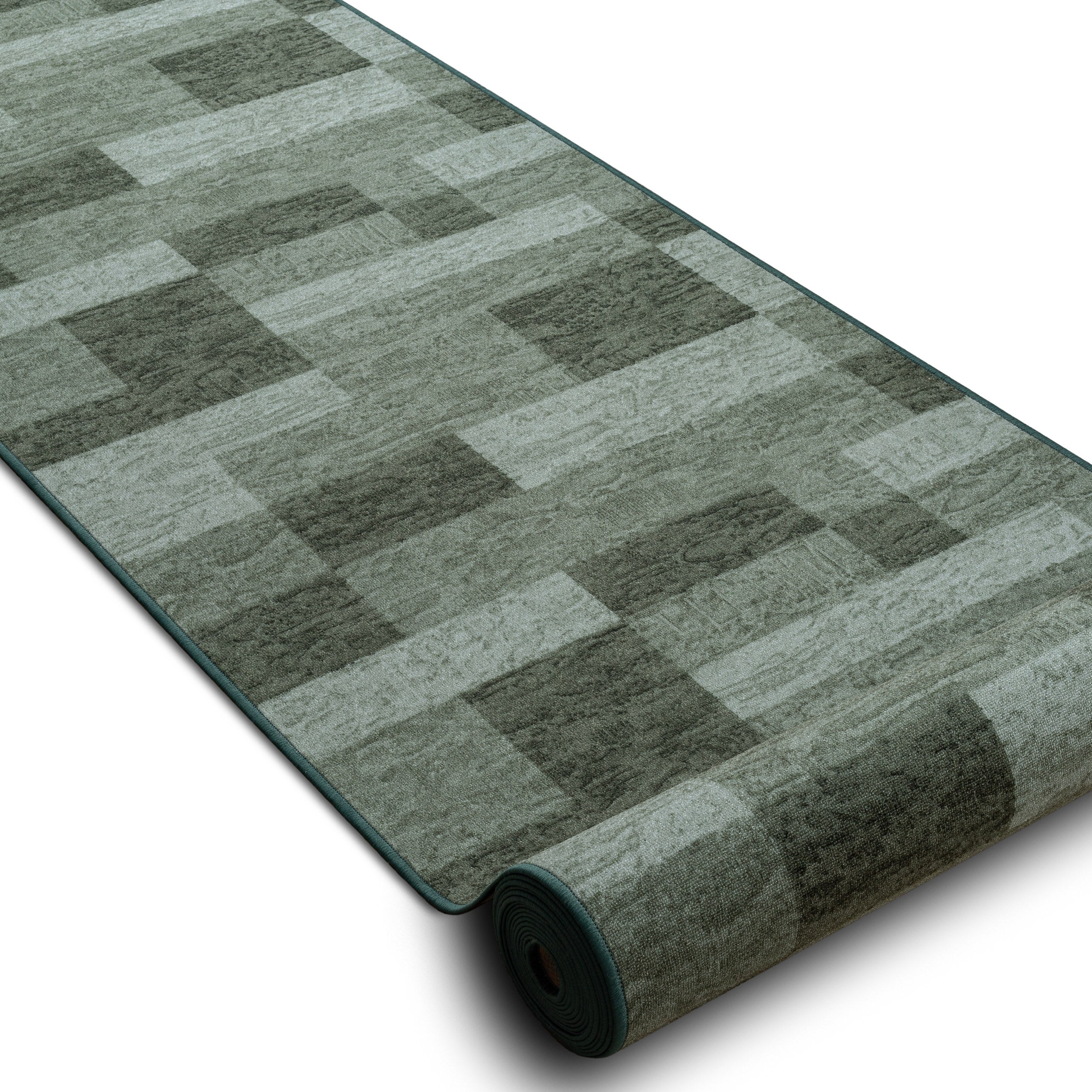 TAPIS DE COULOIR antidérapant ICONA vert 120cm 120x220 cm - 2