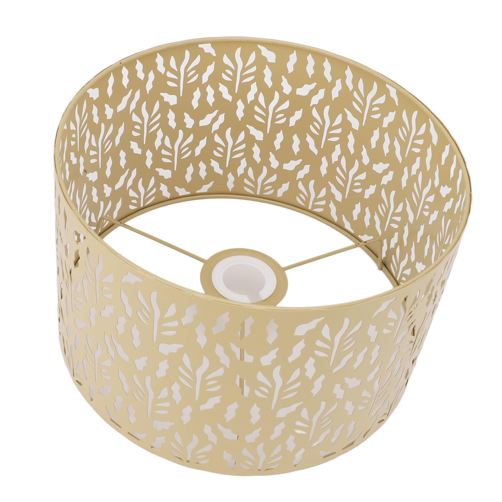 Abat-Jour Métal Carré Creux | Design Sculpté Moderne | Pour Ampoule E27/E26 | Décoration Murale