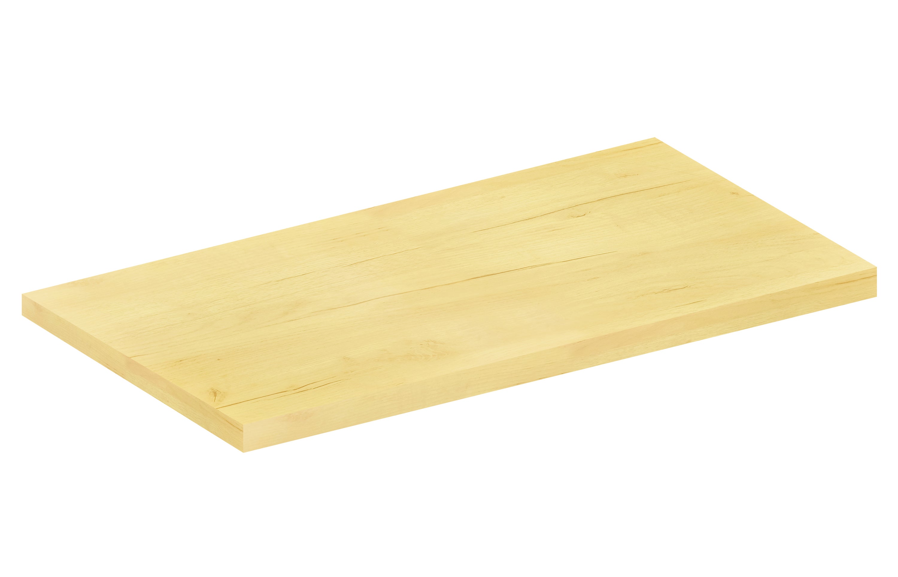 VCM Meble kuchenne Blat kuchenny Fasola Dąb miodowy H. 3 x B. 40 x T. 60 cm