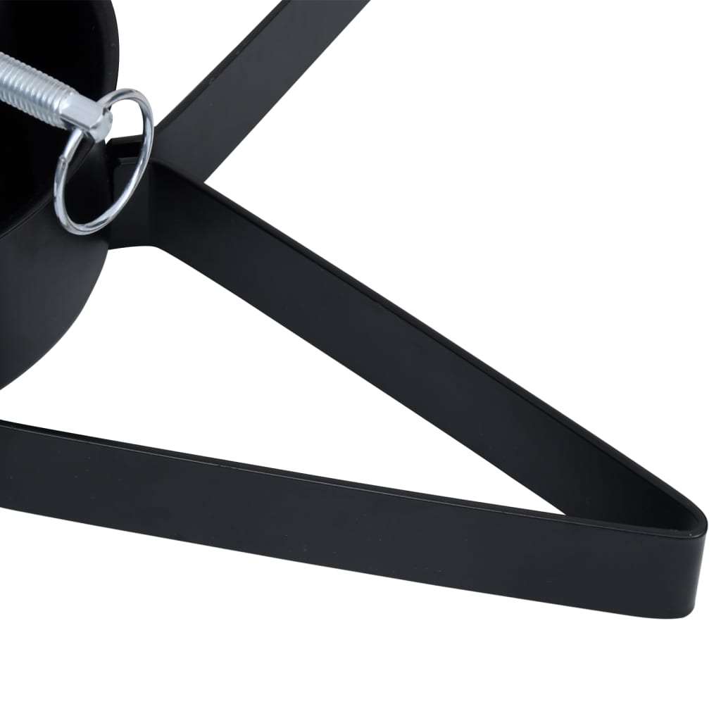 Suporte para árvore de Natal 47x47x13,5 cm preto vidaXL - 5