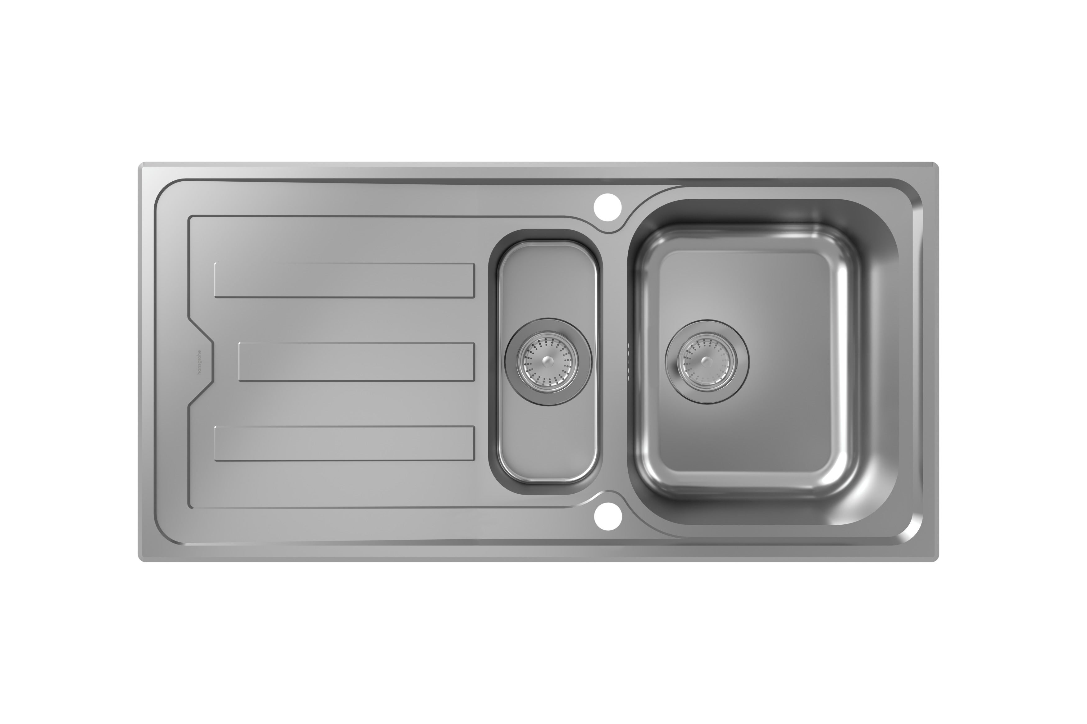 Rubinetto Miscelatore Monocomando Lavabo Con Scarico In Acciaio Inox Maniglia Ulivo 53925636