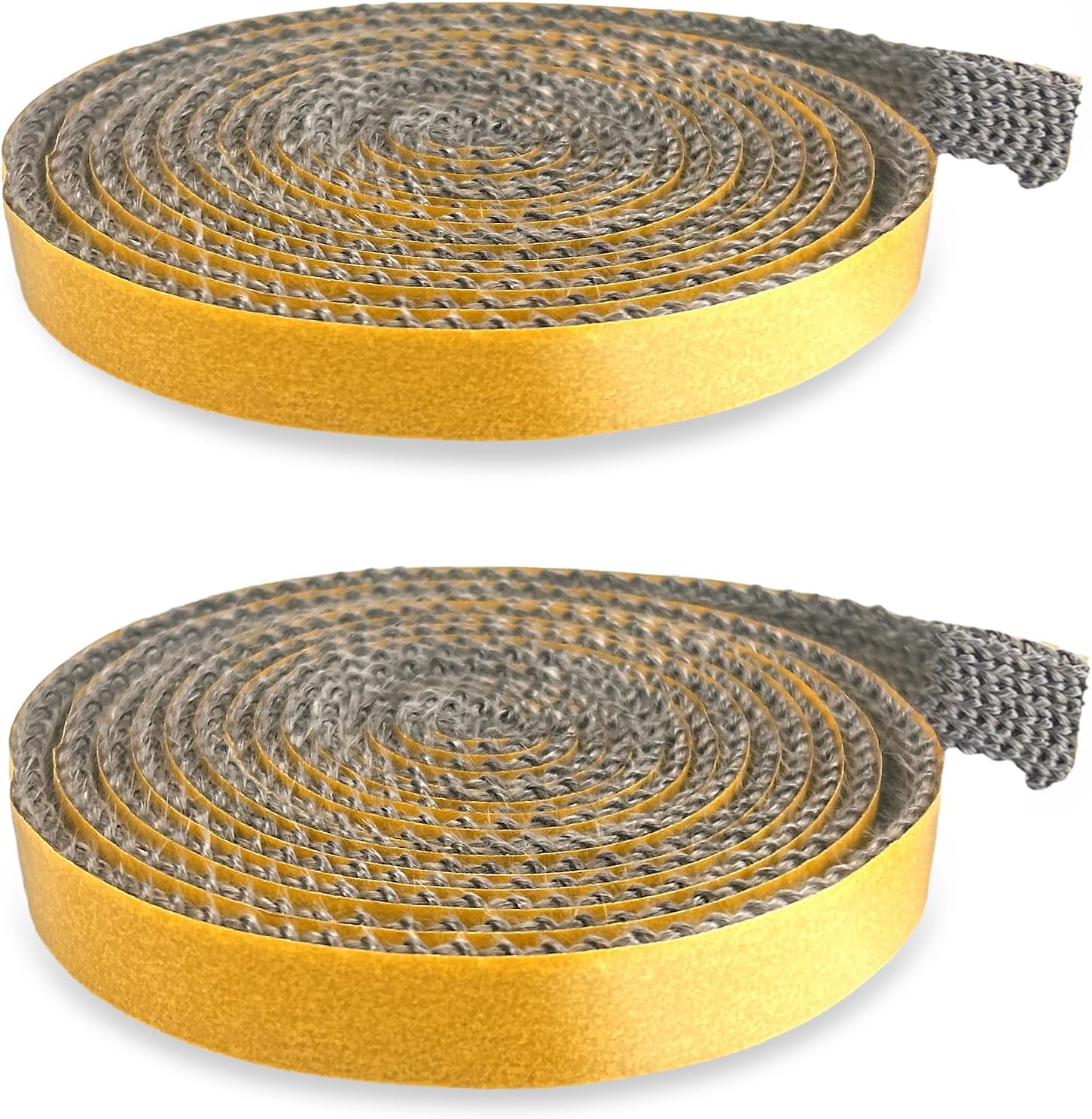 Taśma uszczelniająca kominowa 5 metrów, samoprzylepna, odporna na ciepło, do drzwiczek pieca kominkowego (3x10/15 mm)