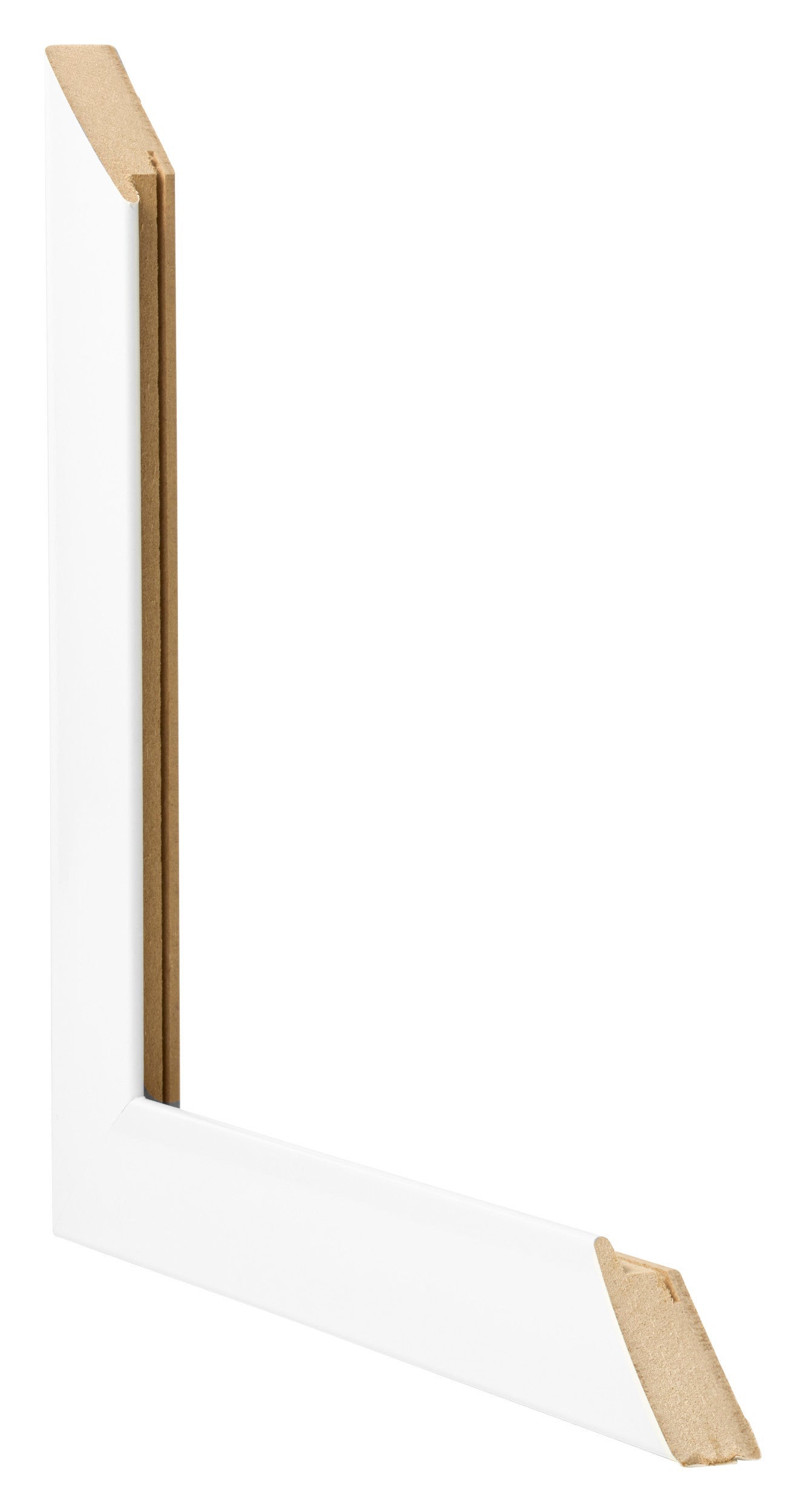 yd. Cadre photo A3 29.7x42 cm - Blanc Brillant - MDF - Pisa - 4
