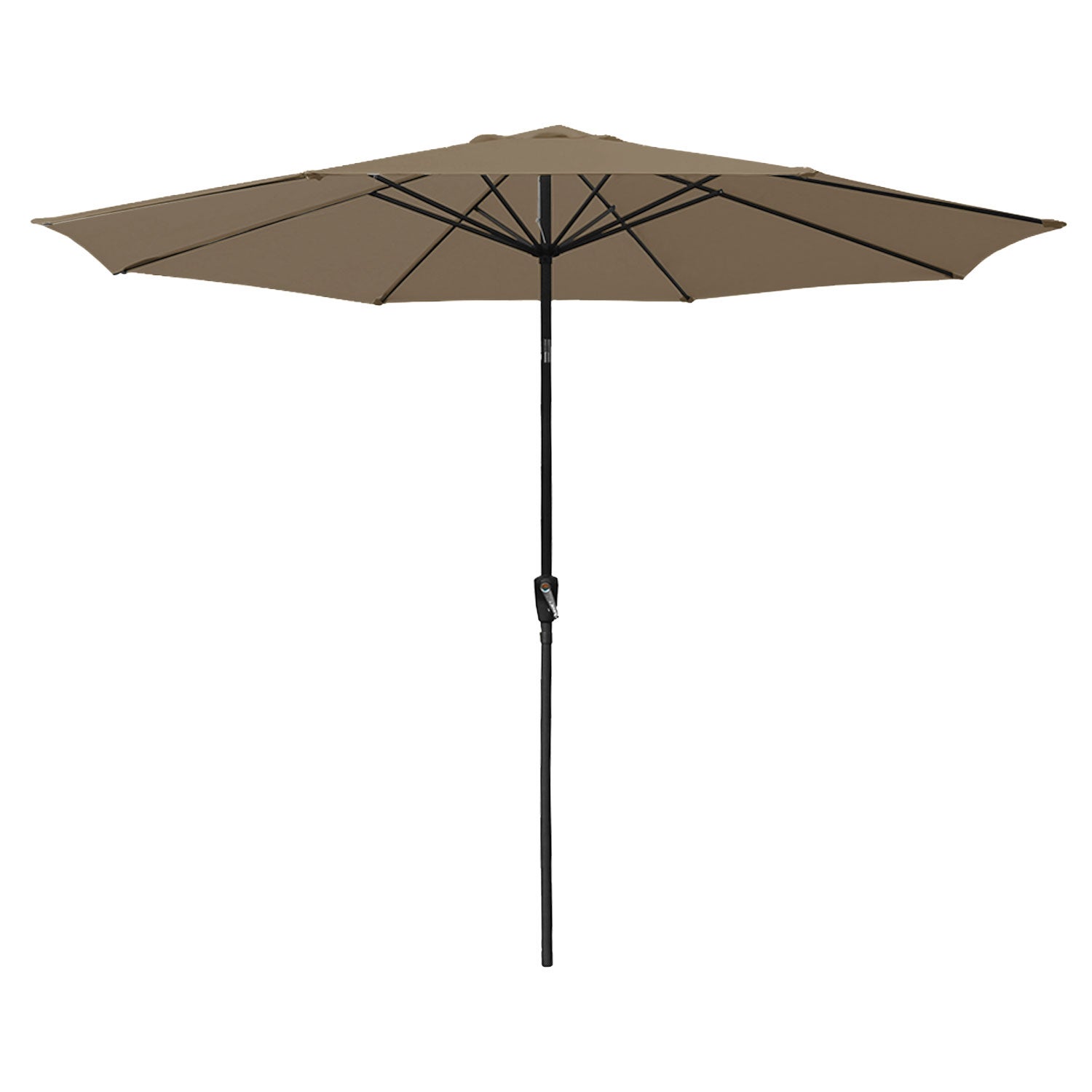 HAPUNA parasol prosty okrągły 3,30m średnica taupe