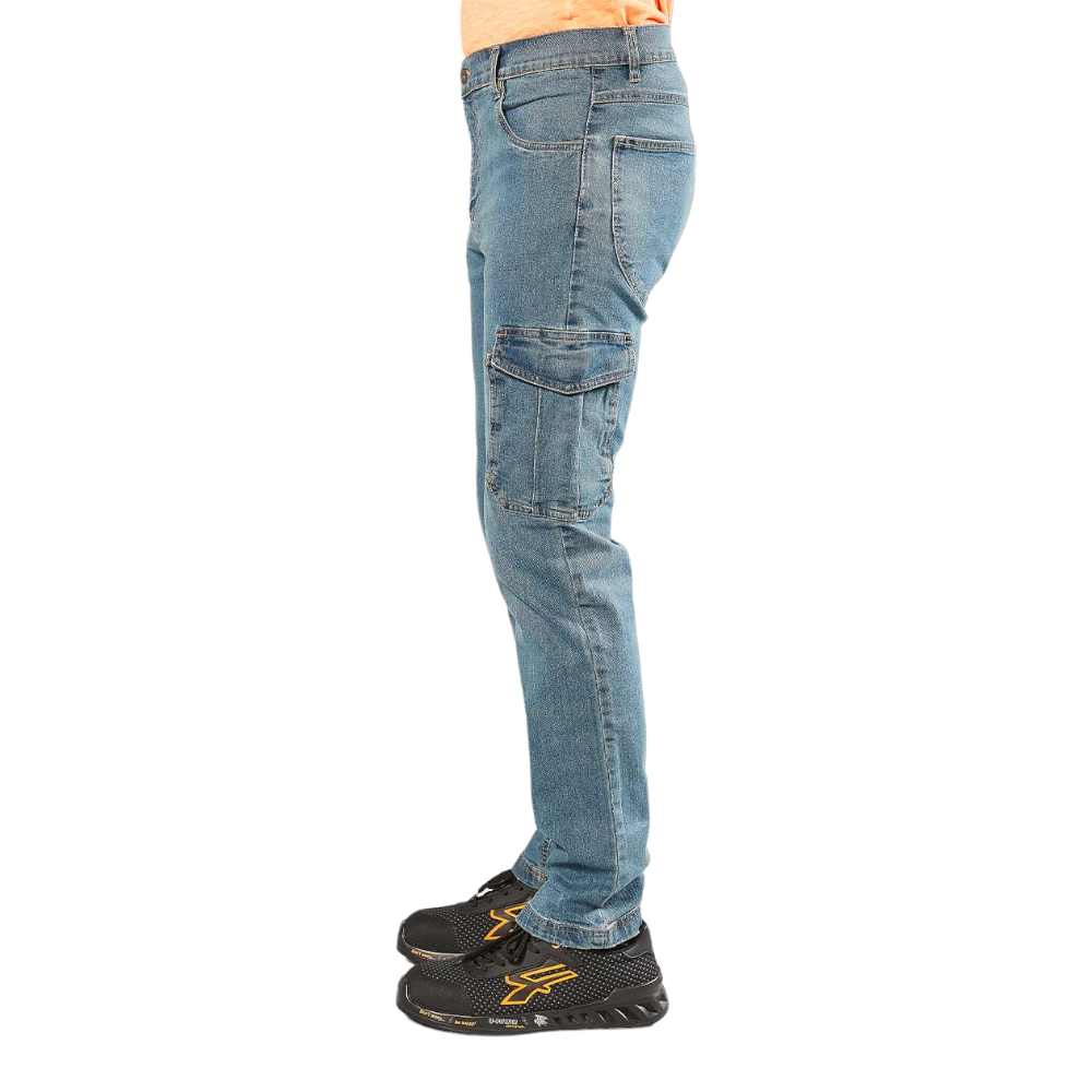 Jean de travail multipoches JAM Guado Jeans - U Power - Taille 2XL - 5