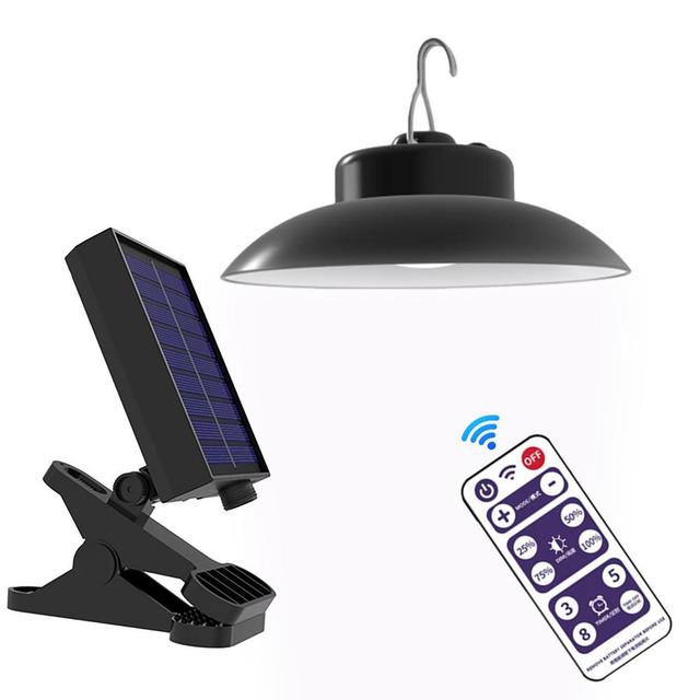 Parasol ogrodowy zasilany energią słoneczną, oświetlający parasole LED do dekoracji na kempingu plażowym, światło białe