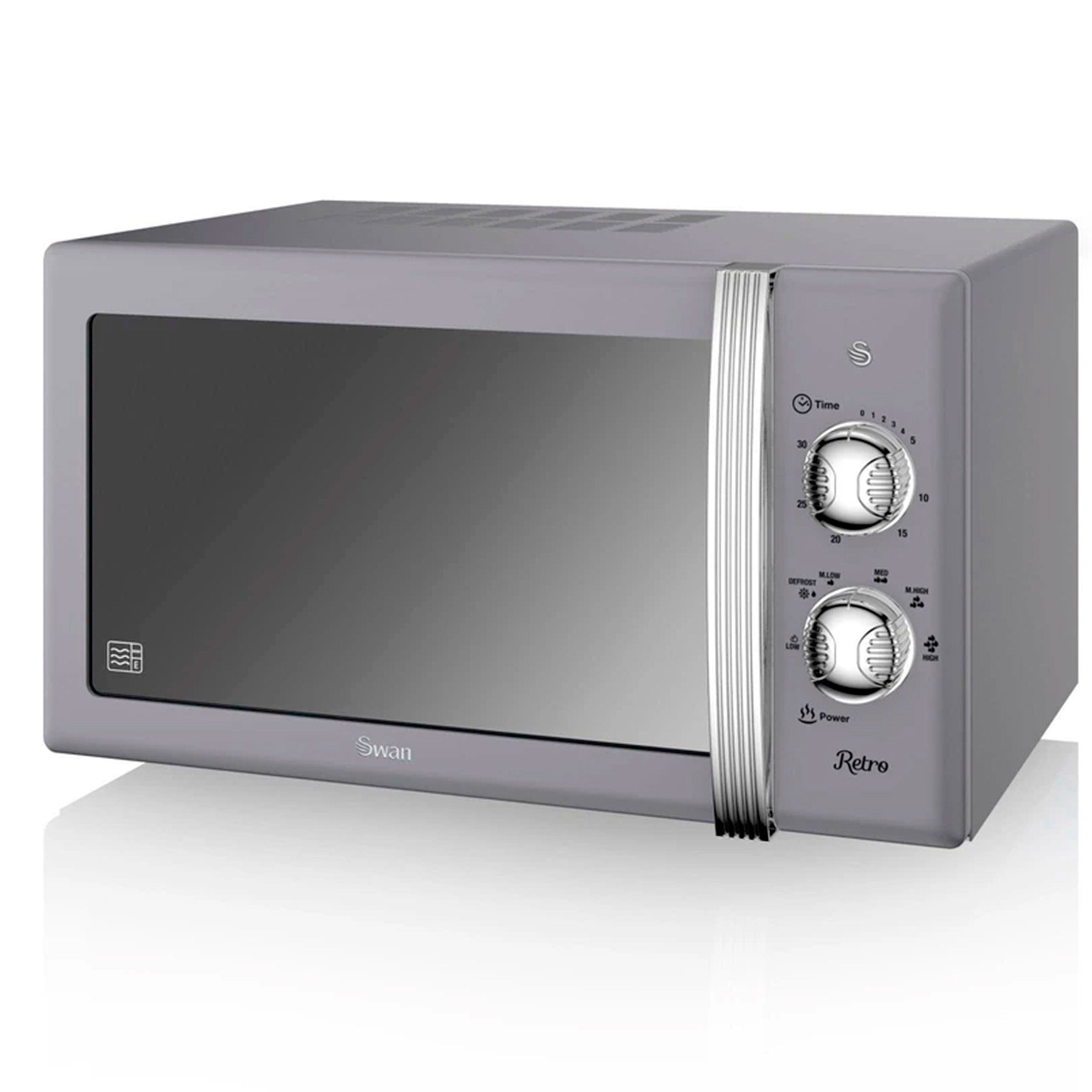 Retro Micro-ondes Numérique 20L, 5 Niveaux Puissance, Décongélation, Minuterie SWAN Vert 800 SM22030GN | Leroy Merlin Retro Micro-ondes Numérique 20L, 5 Niveaux Puissance, Décongélation, Minuterie SWAN Vert 800 SM22030GN | Leroy Merlin