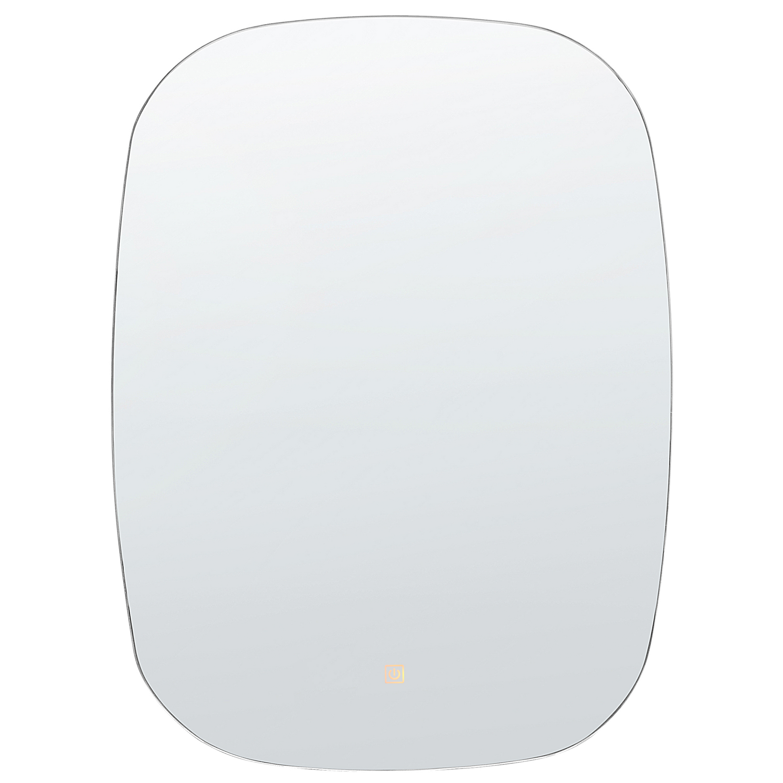 Oglindă LED pentru baie BERGERAC 58 cm 78 cm Argintiu