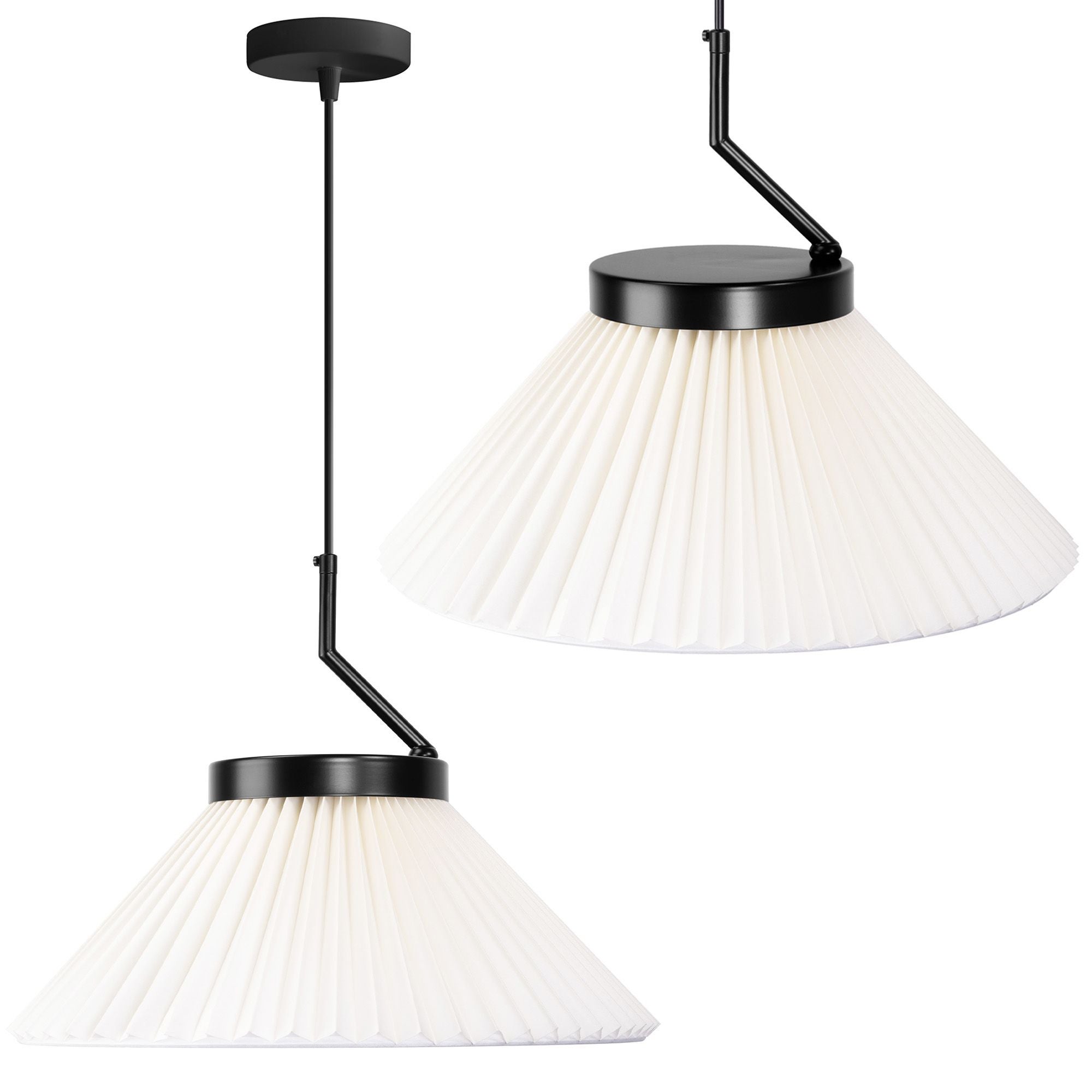 Lampa Sufitowa Wisząca Toolight App1670-1Cp Czarny Biały