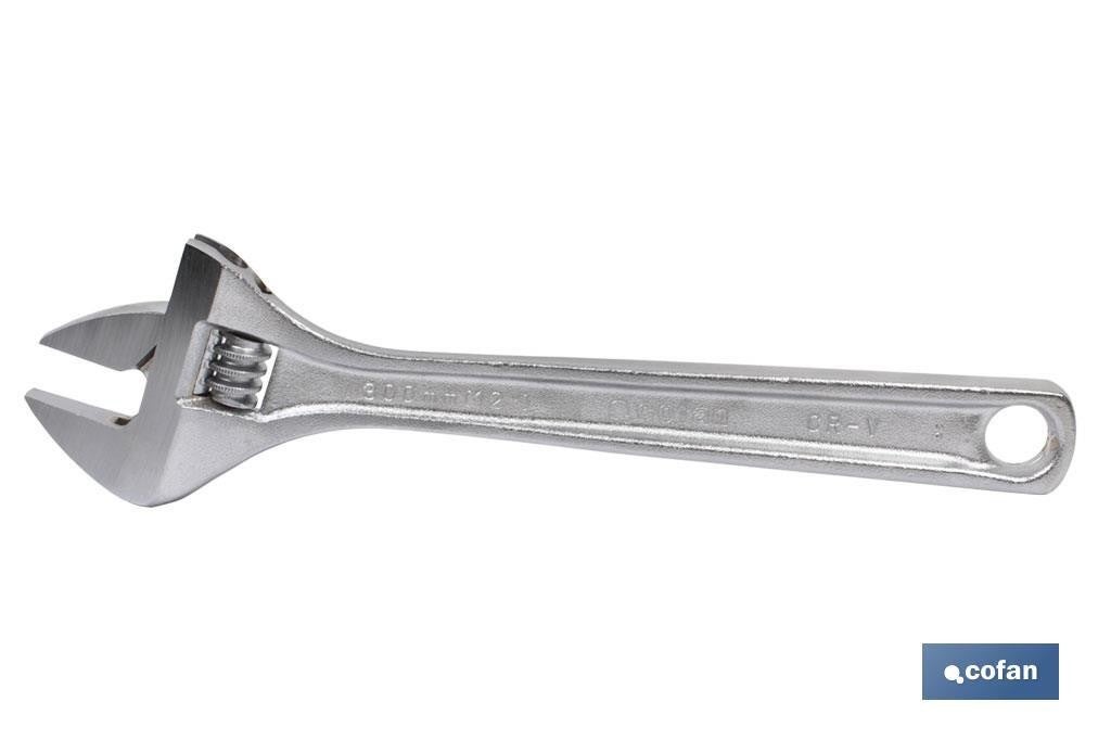 Llave Ajustable Moleta Central 10 - Clé Anglaise Ergonomique Avec Poignée Confort