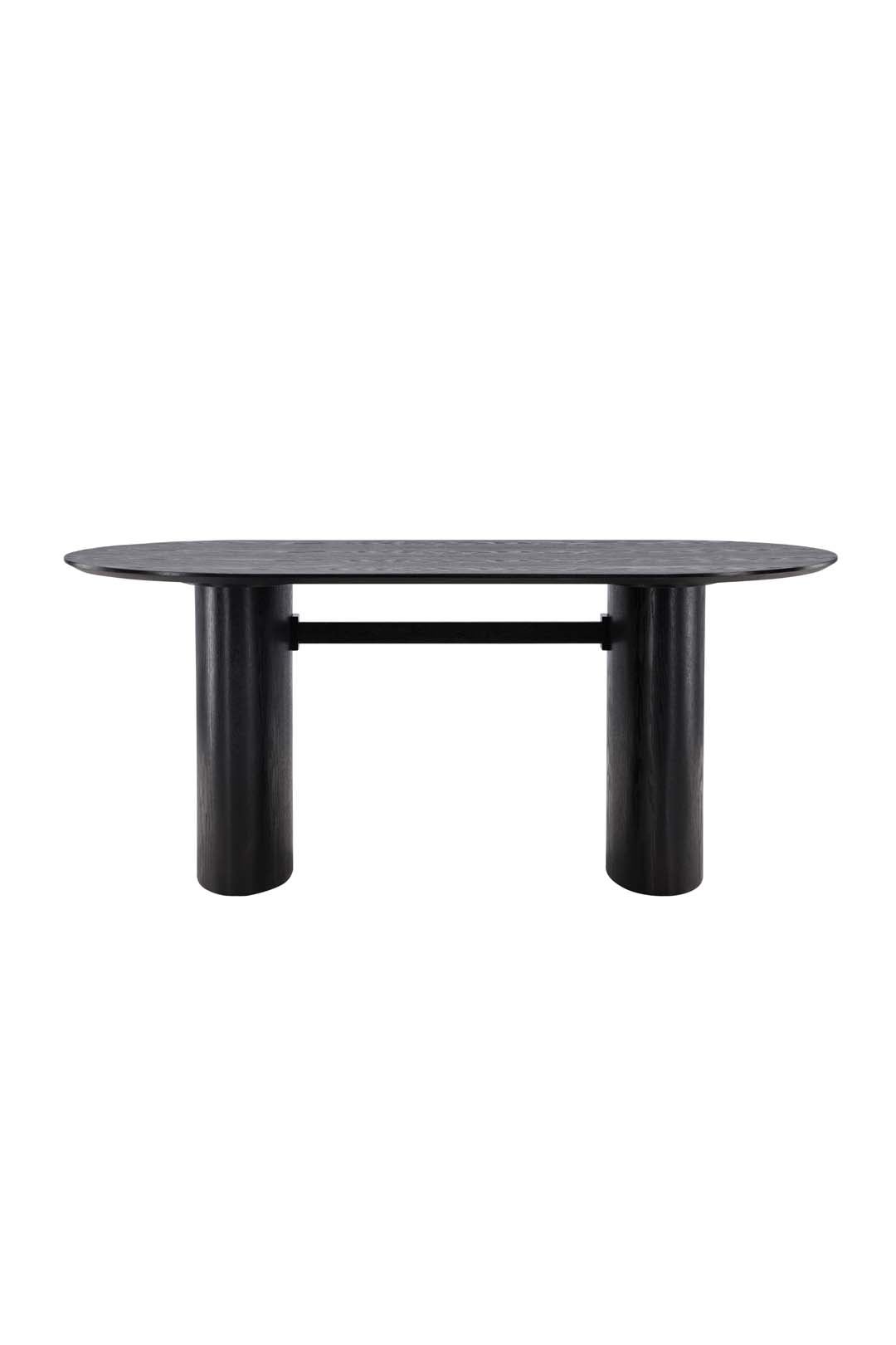 Isolde stół do jadalni 90x180cm czarny.