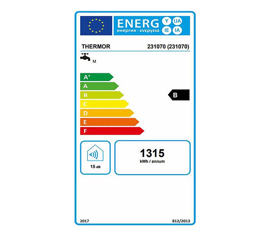 THERMOR - Chauffe-eau électrique Malicio 3 80L blanc multiposition - 231070 - 6