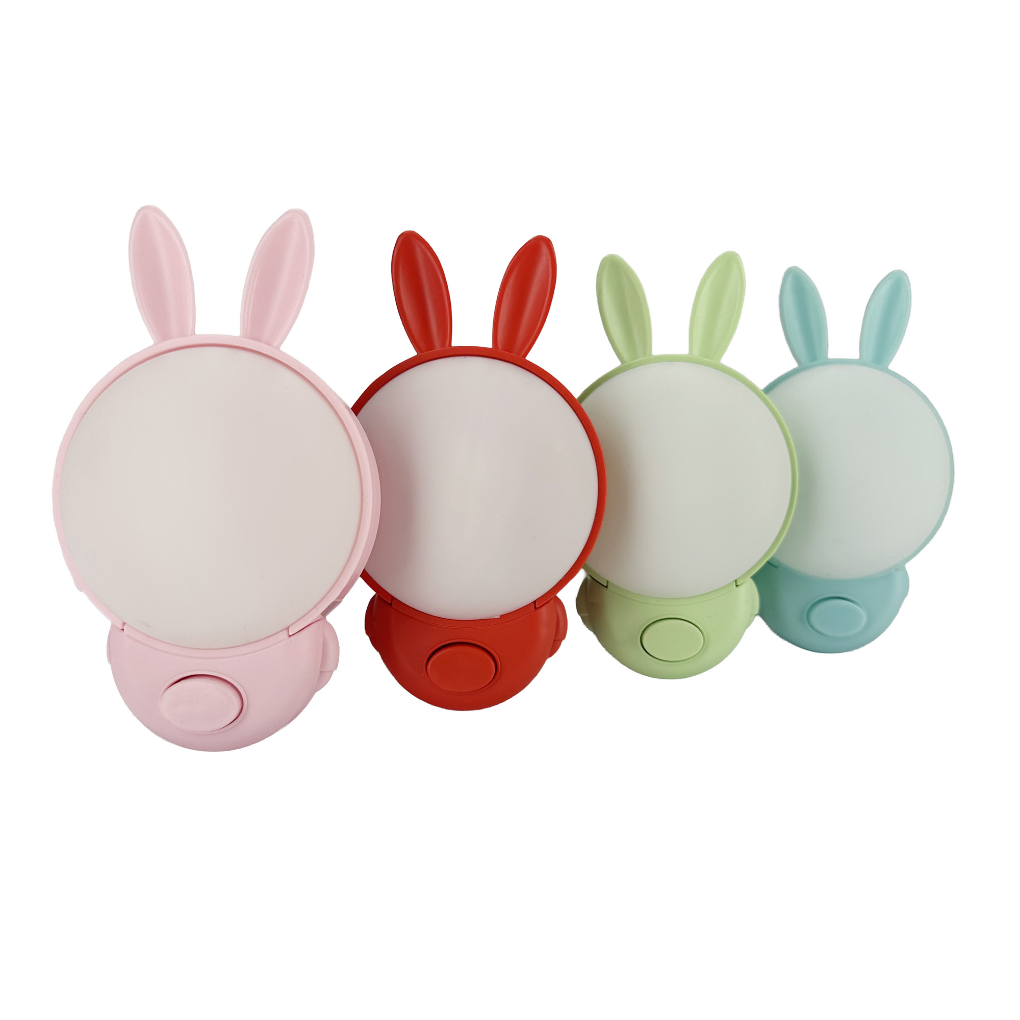 Lampka nocna wtykowa królik, 1W, 30lm, IP20, 2CCT, BUNNY (kolor losowy: różowy/niebieski/zielony/czerwony) HOROZ