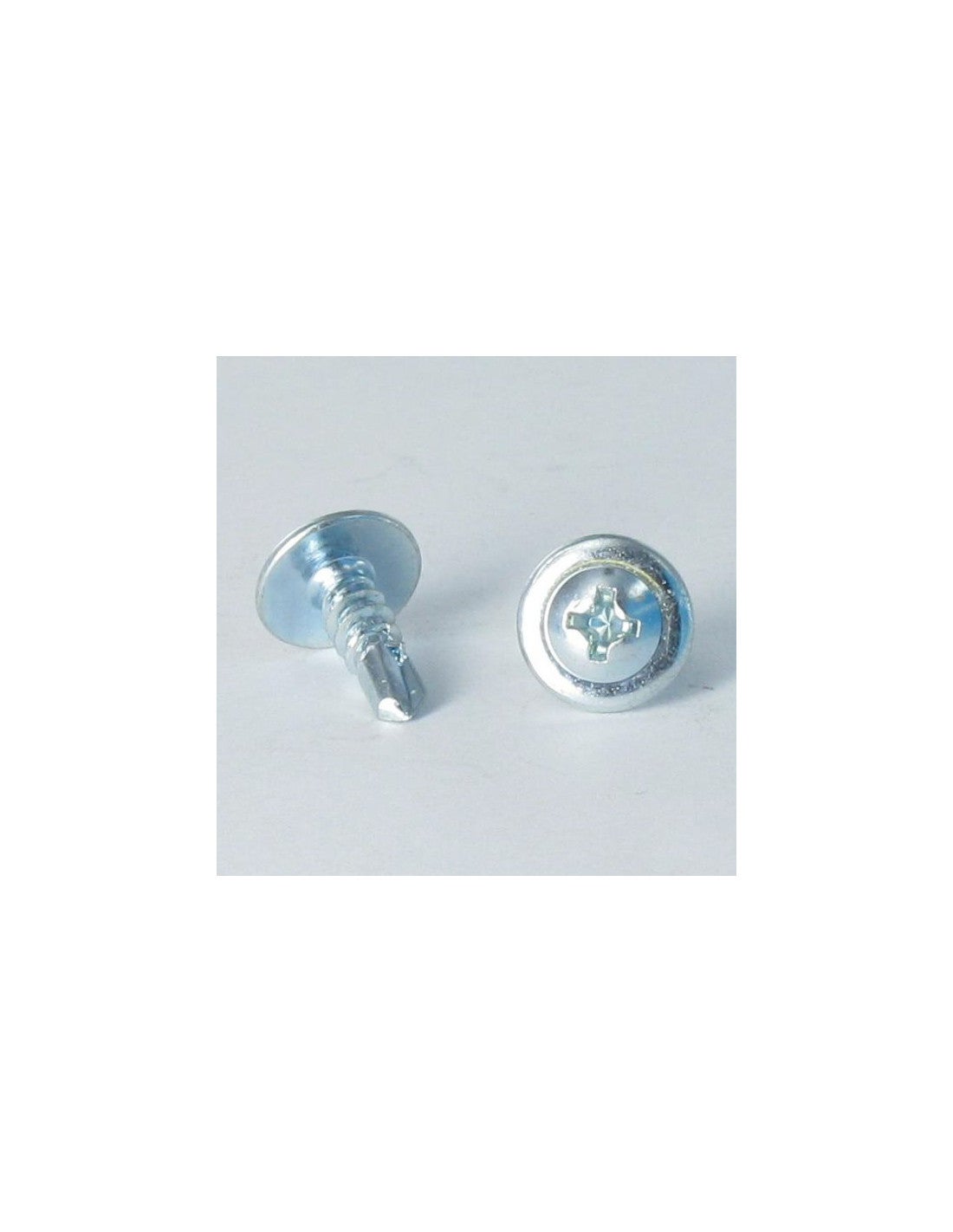 20 Vis Autoperceuses Tôle Tête Ronde PH 3,5x16 Mm - Acier Zingué, Neuf
